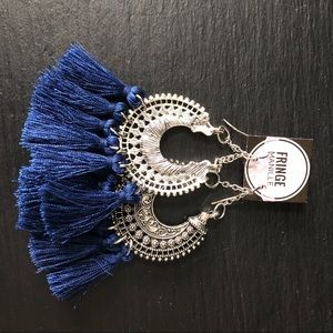 Brand new fringe earrings